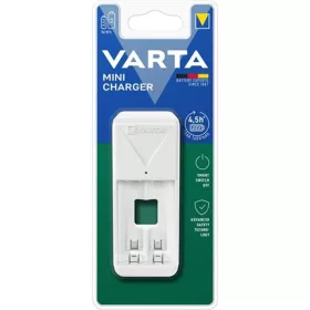   Elemtöltő, AA/AAA, akku nélkül, VARTA "Mini", fehér