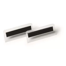   Logisztikai zseb, 100x38 mm, fekvő, DURABLE, mágneses, átlátszó - 10db