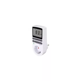 Időzítő óra, heti kapcsolóval, digitális, HOME
