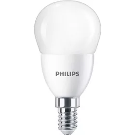   LED izzó, E14, kisgömb, P48, 7W, 806lm, 4000K, PHILIPS "CorePro"