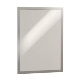   Infokeret, A3, öntapadó háttal, DURABLE "DURAFRAME®", ezüst - 2db