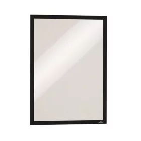   Infokeret, A3, mágneses, DURABLE "DURAFRAME® MAGNETIC", fekete - 5db