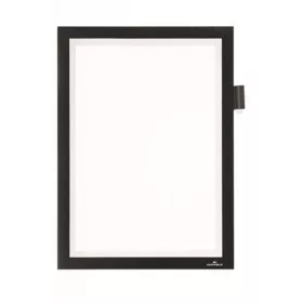  Infokeret, A4, öntapadó, jegyzetelhető, DURABLE DURAFRAME® "NOTE", fekete