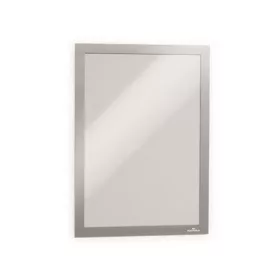   Infokeret, A4, öntapadó háttal, DURABLE "DURAFRAME®", ezüst - 10db