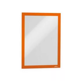   Infokeret, A4, öntapadó háttal, DURABLE "DURAFRAME®", narancs - 2db