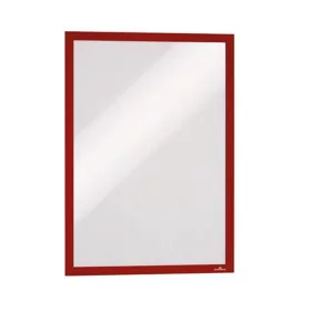   Infokeret, A3, öntapadó háttal, DURABLE "DURAFRAME®", piros - 2db