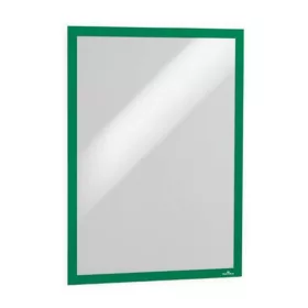   Infokeret, A3, öntapadó háttal, DURABLE "DURAFRAME®", zöld - 2db