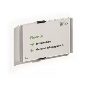  Információs tábla, 210x148,5 mm, DURABLE "INFO SIGN", ezüst