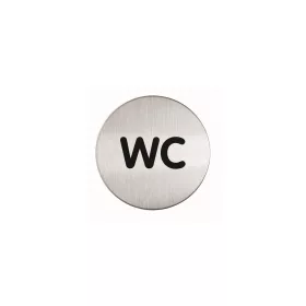 Információs piktogram, öntapadó, DURABLE "WC"