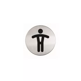   Információs piktogram, öntapadó, DURABLE "Férfi WC"
