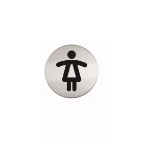   Információs piktogram, öntapadó, DURABLE "Női WC"