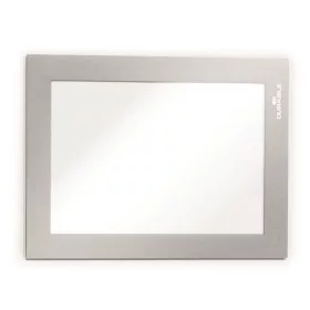   Infokeret, A6, mágneses, DURABLE "DURAFRAME MAGNETIC", ezüst - 5db