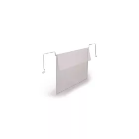   Logisztikai zseb, A5, fekvő, DURABLE, dróttal, áttetsző - 50db