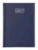 Naptár, tervező, A5, napi, VICTORIA OFFICE "Chrono", sötétkék (2027 évi)