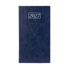   Zsebnaptár, álló elrendezésű, VICTORIA OFFICE "Chrono", sötétkék (2027 évi)