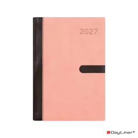  Naptár, tervező, A5, heti, DAYLINER, "Winner", pink
