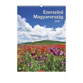   Naptár, fali, TOPTIMER, "Ezerszínű Magyarország"