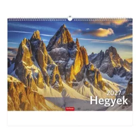 Naptár, fali, TOPTIMER, "Hegyek"