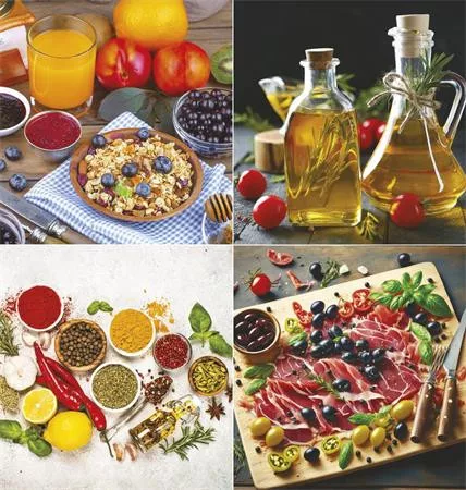 Naptár, fali, TOPTIMER "Gourmet"