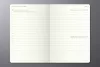 Naptár, A6, napi, 2027, kemény borító, SIGEL "Conceptum", fekete