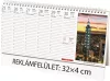 Naptár, asztali, álló, DAYLINER "Képes világ"
