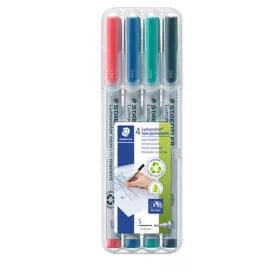   Alkoholmentes marker készlet, OHP, 0,4 mm, STAEDTLER Lumocolor® 311 S, 4 különböző szín