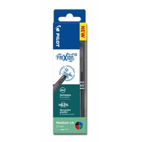   Rollertoll készlet, 0,35 mm, törölhető, nyomógombos, PILOT Frixion Ball Plus, 4 különböző szín