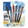 Rollertoll készlet, 0,35 mm, nyomógombos, PILOT Frixion Ball/Frixion Ball Plus, 3különböző szín+One Piece matrica