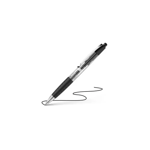 Zseléstoll, 0,4 mm, nyomógombos, SCHNEIDER Gelion +, fekete