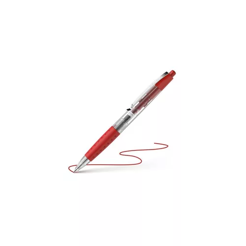 Zseléstoll, 0,4 mm, nyomógombos, SCHNEIDER Gelion +, piros