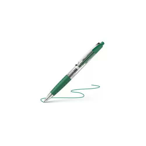 Zseléstoll, 0,4 mm, nyomógombos, SCHNEIDER Gelion +, zöld