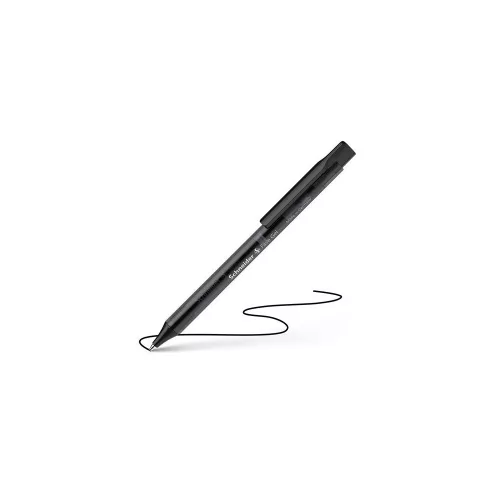 Zseléstoll, 0,4 mm, nyomógombos, SCHNEIDER Fave Gel, fekete