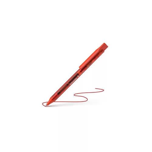 Zseléstoll, 0,4 mm, nyomógombos, SCHNEIDER Fave Gel, piros