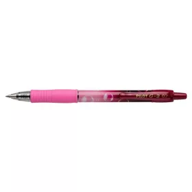   Zseléstoll, 0,32 mm, nyomógombos, PILOT G-2 Pink Bubble, kék