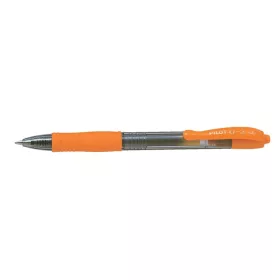 Zseléstoll, 0,32 mm, nyomógombos, PILOT G-2, narancssárga