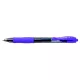 Zseléstoll, 0,32 mm, nyomógombos, PILOT G-2, lila