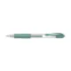 Zseléstoll, 0,32 mm, nyomógombos, PILOT G-2 Metallic, zöld