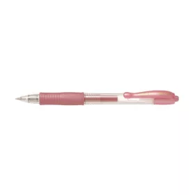   Zseléstoll, 0,32 mm, nyomógombos, PILOT G-2 Metallic, rózsaszín