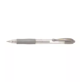   Zseléstoll, 0,32 mm, nyomógombos, PILOT G-2 Metallic, ezüst