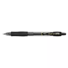 Zseléstoll, 0,32 mm, nyomógombos, PILOT G-2, fekete