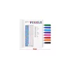 Zseléstoll, 0,35 mm, nyomógombos, PENTEL EnerGelX BL107, kék