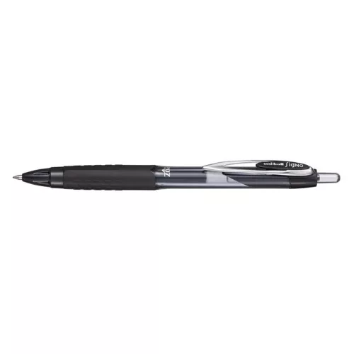 Zseléstoll, 0,4 mm, nyomógombos, UNI UMN-207E Signo, fekete