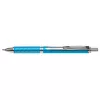 Zseléstoll, 0,35 mm, nyomógombos, égszínkék tolltest, PENTEL EnerGel BL-407 kék