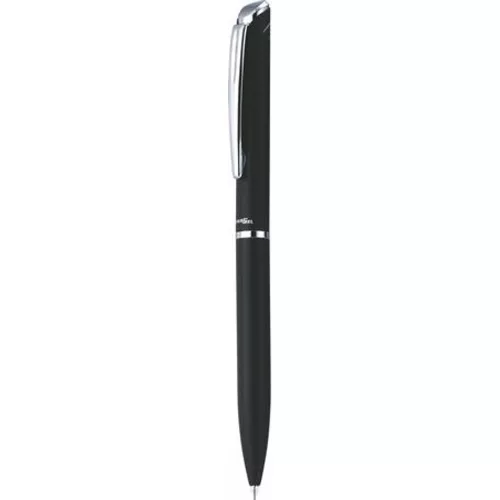 Zseléstoll, 0,35 mm, rotációs, fekete tolltest, PENTEL EnerGel BL-2007 kék