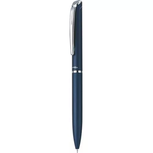 Zseléstoll, 0,35 mm, rotációs, diplomatakék tolltest, PENTEL EnerGel BL-2007 kék