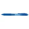 Zseléstoll, 0,25 mm, nyomógombos, PENTEL EnerGelX BLN105, kék