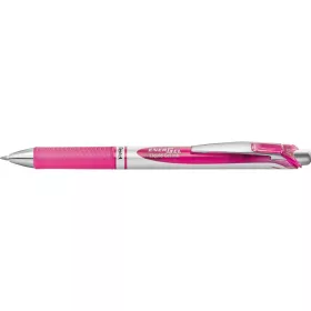 Zseléstoll, 035 mm, nyomógombos, PENTEL EnerGel BL77, pink