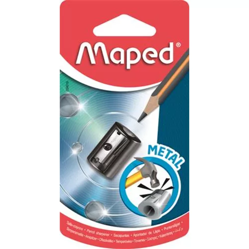Hegyező, egylyukú, fém, MAPED Satellite
