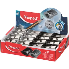   Hegyező display, egylyukú, fém, MAPED Satellite, vegyes színek - 32db