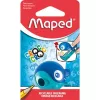Hegyező, egylyukú, tartályos, MAPED Croc Croc Easy, katica és bálna, vegyes formák